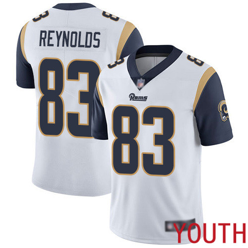 Los Angeles Rams Limited White Youth Josh Reynolds Road Jersey NFL Football 83 Vapor Untouchable